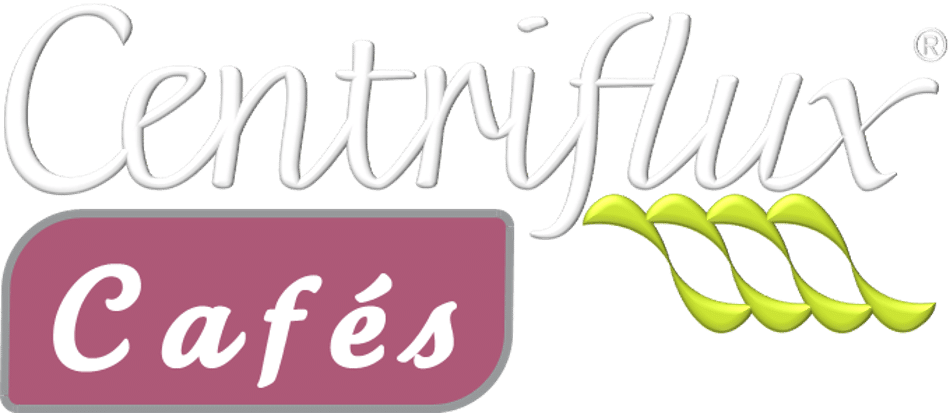 logotipo centriflux cafés